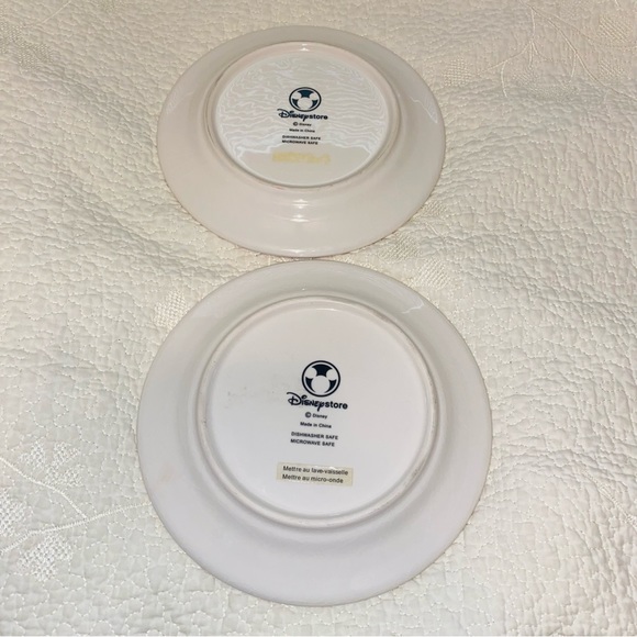 Disney Mickey Mouse Christmas Plates Vintage - Picture 6 of 7